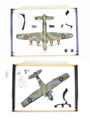 Lot 350 - Corgi Aviation Archive 1:72 Scale Models AA36101 Catalina MkIIA and AA32603 Avro Lancaster...