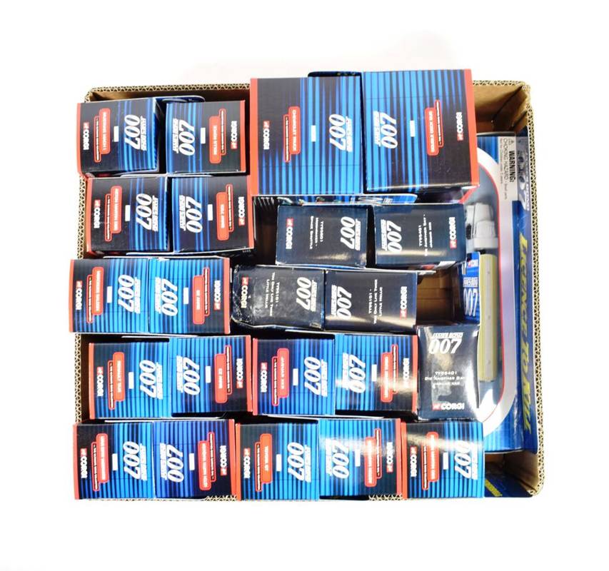 Lot 360 - Corgi James Bond 007 Various Models including Chevrolet truck, Double deck bus, Kenworth...