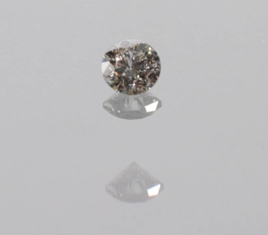 Lot 2075 - A Loose Round Brilliant Cut Diamond, stated to weigh 0.38 carat  Accompanied by an AnchorCert...
