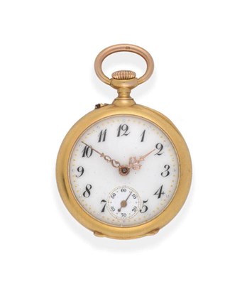 Lot 2213 - A Lady's Fob Watch, retailed by Haas Neveux & Co, Geneve & Paris, circa 1900, lever movement...