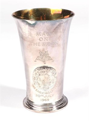 Lot 2341 - A Commemorative Silver Beaker, Preston's Ltd., London 1969, numbered 38 from the edition of...