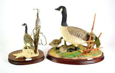 Lot 22 - Border Fine Arts 'Canada Goose and Goslings' (Style Three), model No. B0882 by Jack Crewdson,...