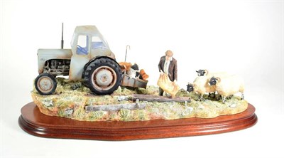 Lot 48 - Border Fine Arts 'Frosty Morning' (Fergie TE20), model No. B0343 by Ray Ayres, limited edition...