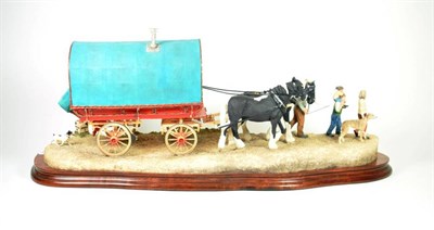Lot 121 - Border Fine Arts 'Travelling Home from Appleby Fair', model No. B0775 by Ray Ayres, limited edition