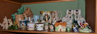 Lot 150 - A quantity of household Beswick ware including a Robert Burns jug, model No. 1045-2, three pairs of