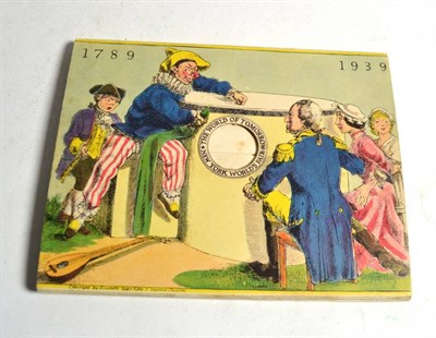 Lot 240 - 1789-1939 The World of Tomorrow New York Worlds Fair Peep Show, with original envelope