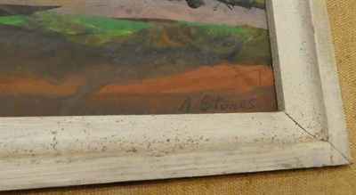 Lot 1066 - Angela Stones (1914-1995) Three landscapes, oils, framed (3)