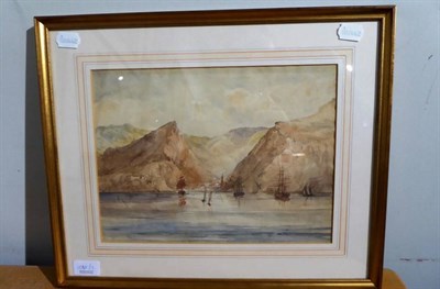 Lot 1080 - Henry Barnard (19th Century) York, watercolour; together with a further 19th century...