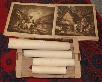 Lot 1119 - A collection of rolled aquatints by Morland