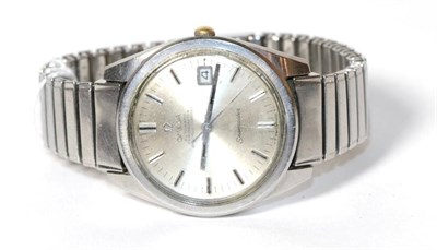 Lot 192 - A late 1960's Omega automatic chronometer, officially certified stainless gent's wristwatch