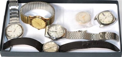 Lot 193 - Gents watches including a Seiko 5