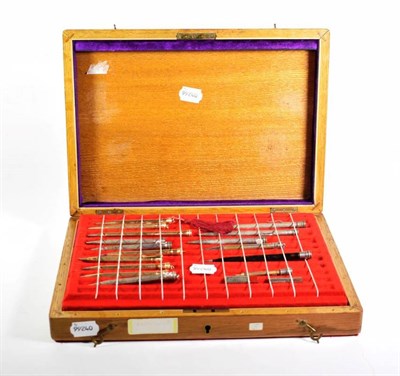 Lot 358 - A collection of twenty-five 'Eversharp' gold filled, silver-plated and other propelling...