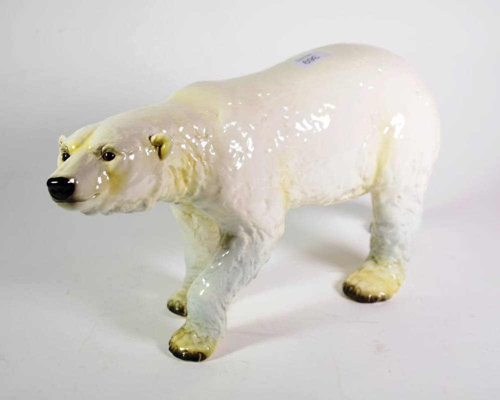 Lot 369 - A large Goebel model of a polar bear