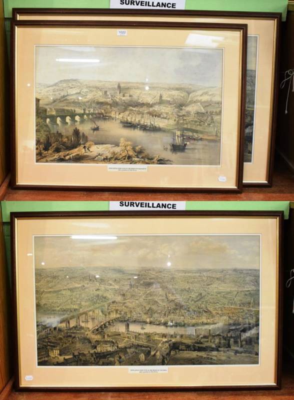 Lot 1022 - After John Storey, Newcastle in the age of Elizabeth and Victoria, lithograph prints, together with