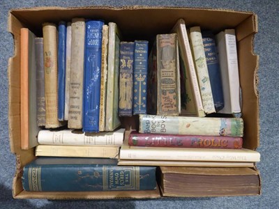 Lot 1119 - Two boxes of children's and illustrated works including Beatrix Potter, Kate Greenaway and...