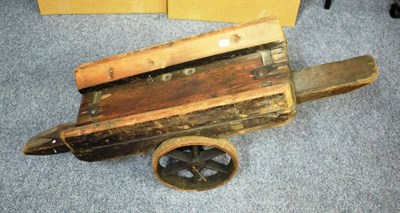 Lot 1136 - A Mill Bogey clock carrier or shell carrier