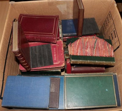Lot 213 - A Collection of 19th/20th Century Bindings, principally leather with some decorative cloth. various