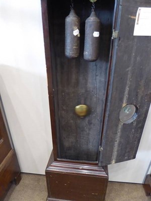 Lot 249 - An Ebonised Pine Eight Day Half Hour Passing Strike Longcase Clock, signed Isaac Papavoine,...