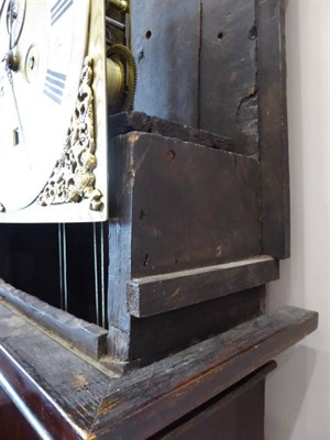 Lot 249 - An Ebonised Pine Eight Day Half Hour Passing Strike Longcase Clock, signed Isaac Papavoine,...