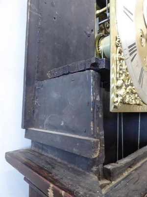 Lot 249 - An Ebonised Pine Eight Day Half Hour Passing Strike Longcase Clock, signed Isaac Papavoine,...