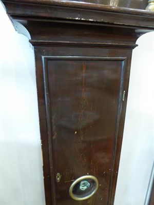Lot 249 - An Ebonised Pine Eight Day Half Hour Passing Strike Longcase Clock, signed Isaac Papavoine,...