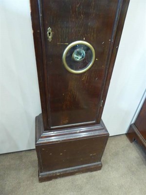 Lot 249 - An Ebonised Pine Eight Day Half Hour Passing Strike Longcase Clock, signed Isaac Papavoine,...