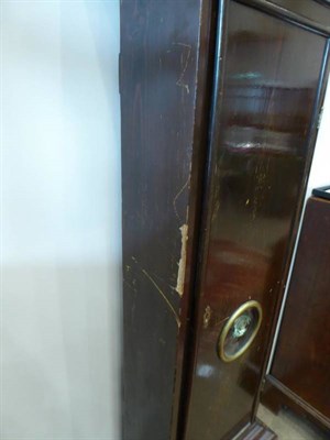 Lot 249 - An Ebonised Pine Eight Day Half Hour Passing Strike Longcase Clock, signed Isaac Papavoine,...