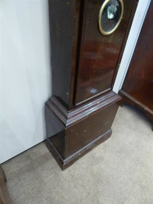 Lot 249 - An Ebonised Pine Eight Day Half Hour Passing Strike Longcase Clock, signed Isaac Papavoine,...