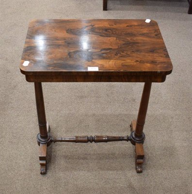 Lot 439 - An Early Victorian Rosewood Side Table, mid 19th century, of rectangular form with a plain...