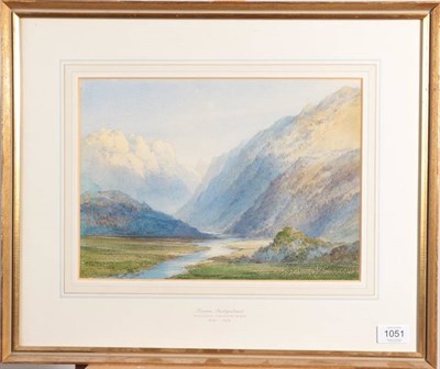 Lot 1051 - {} William Callow RWS (1812-1908) ''Saxon, Switzerland'' Signed, watercolour, 24cm by 34cm...