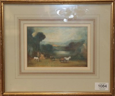 Lot 1084 - Raoul Millais (1901-1999) By the loch, Sutherland Gouache, 11cm by 14cm  Artist's Resale...