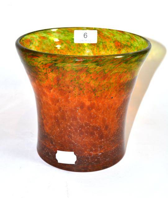 Lot 6 - A Monart art glass vase