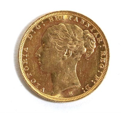 Lot 55 - A gold full sovereign dated 1887