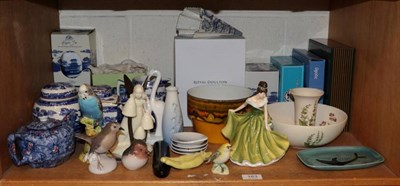 Lot 163 - A group of 20th century ceramics including Royal Copenhagen; Royal Doulton; Poole.; Beswick;...