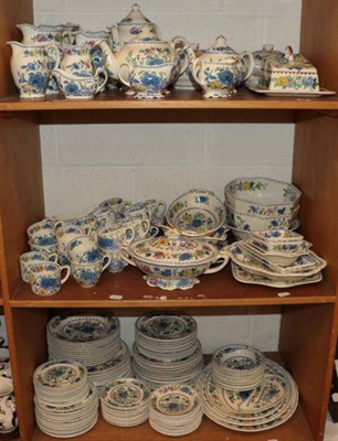 Lot 165 - An extensive service of Masons ''Regency'' pattern dinner/tea wares, including tureens and...