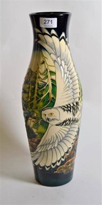 Lot 271 - Modern Moorcroft pottery: a 'Mountain Kingdom' pattern vase by Philip Gibson, limited edition...