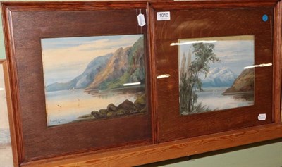 Lot 1010 - Jimsie C Fraser 'Waikato River, New Zealand signed and inscribed oil on card, together with a...