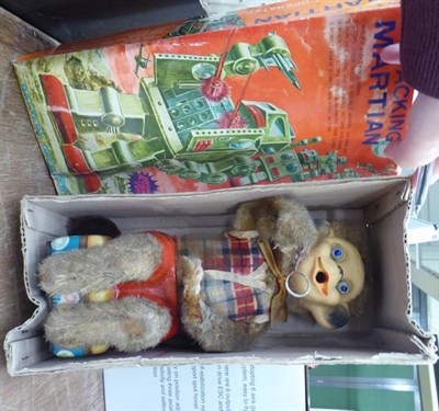 Lot 1137 - A collection of assorted battery toys, trains, Diecast and other toys