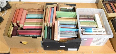 Lot 1184 - Three boxes of books relating to traditional country pursuits including hunting, shooting and...