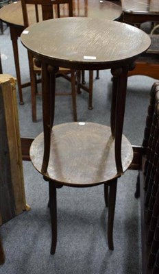 Lot 1265 - A pair of secessionist side tables in the manner of Josef Hoffman