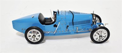 Lot 45 - CMC Bugatti Typ 35 Grand Prix (1924) 1:18 scale model (E, bonnet strapping loose, box G)