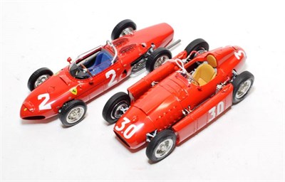 Lot 64 - CMC Lancia D50 (1955) and Ferrari Dino 156 F1 1961 (both E) (2)