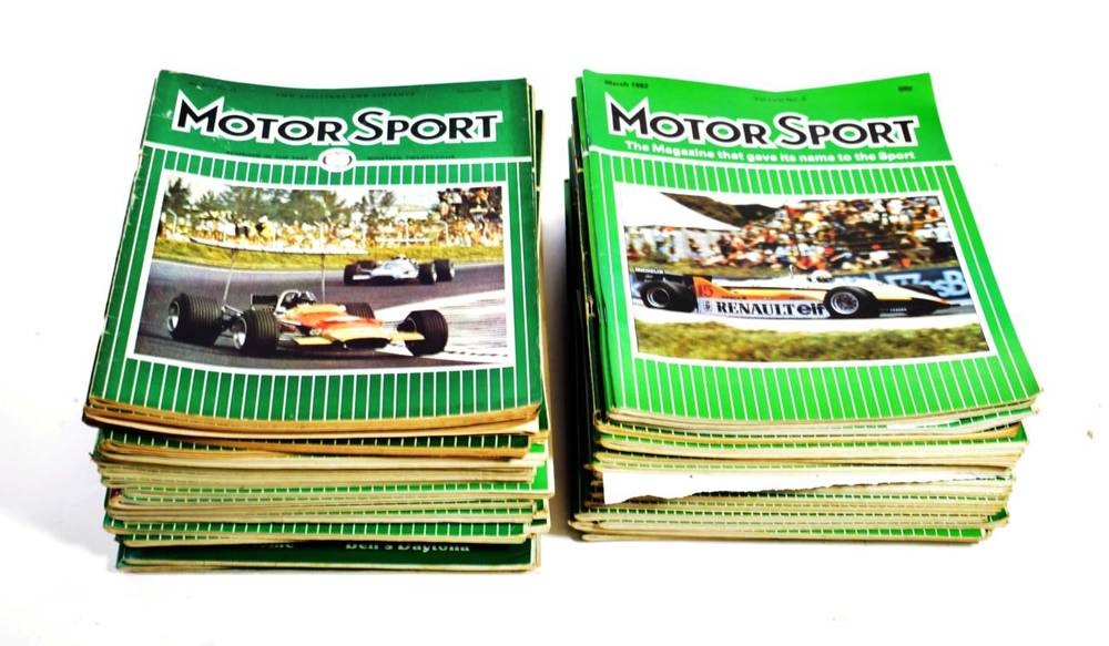 Lot 69 - A Large Quantity of Motor Sport Magazines, in two boxes, dating from 1960-1980