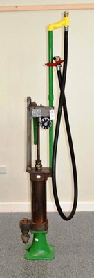 Lot 209 - A 1920/30 Skeleton Petrol Pump, with brass engraved plaque Wayne Tank & Pump Co Ltd Weston Road...