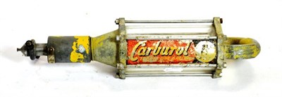 Lot 210 - A Carburol Workshop Dispenser, with moulded handle bearing metal plaque Non-Drip Measure Co...