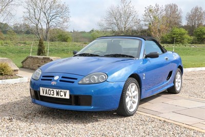 Lot 267 - MGTF Sports CoupeRegistration number: VA03 WCVFirst Registered: 17-08-2003Mileage: 82485Engine...