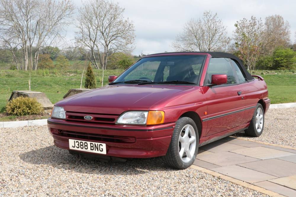 Lot 268 - Ford Escort Convertible Registration Number: J388 BNG First Registered: 01-08-1991 Mileage:...