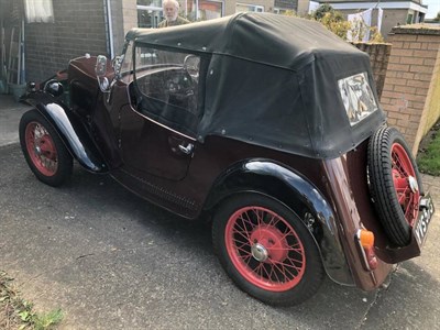 Lot 282 - Austin Seven AEW Sports Special Registration number: YVS573 First Registered: 1936 Engine Size:...
