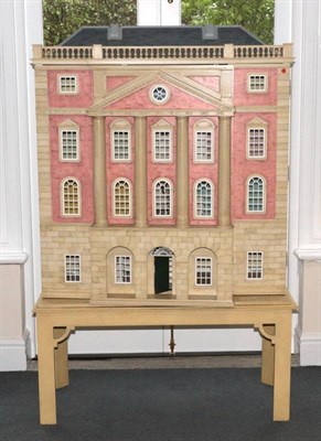 Lot 2013 - Large Modern Dolls House Designed by Christopher Cobb for the Singing Tree, London 1999, with...