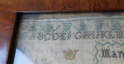 Lot 2068 - 19th Century Scottish Sampler, Worked By Matilda Ibberson, Aged 11, Dated 1828, worked...